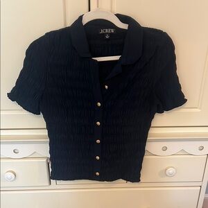J. Crew Women's Navy Top